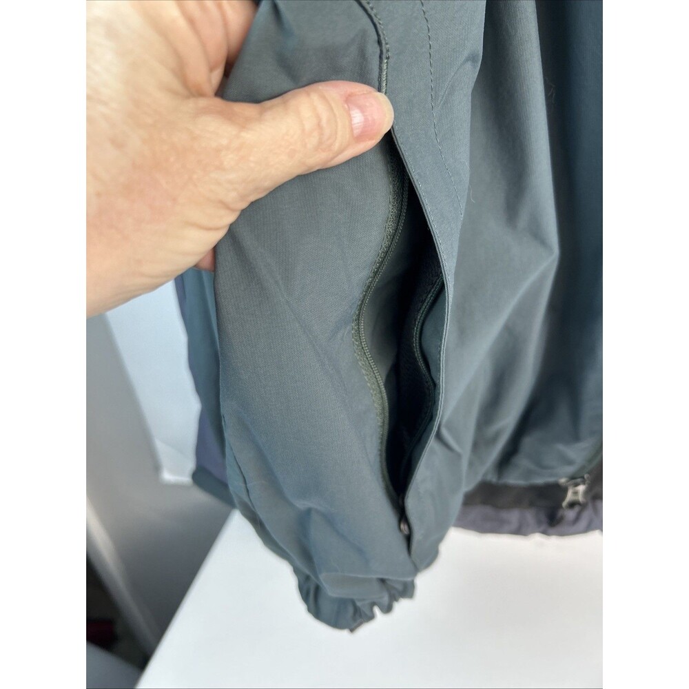 Vrg The North Face Hydrenalite Windbreaker Jacket Mens XLarge Teal And Gray - Picture 8 of 11